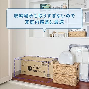 Amazon.co.jp: エリエール トイレットペーパー i:na(イーナ) 2倍